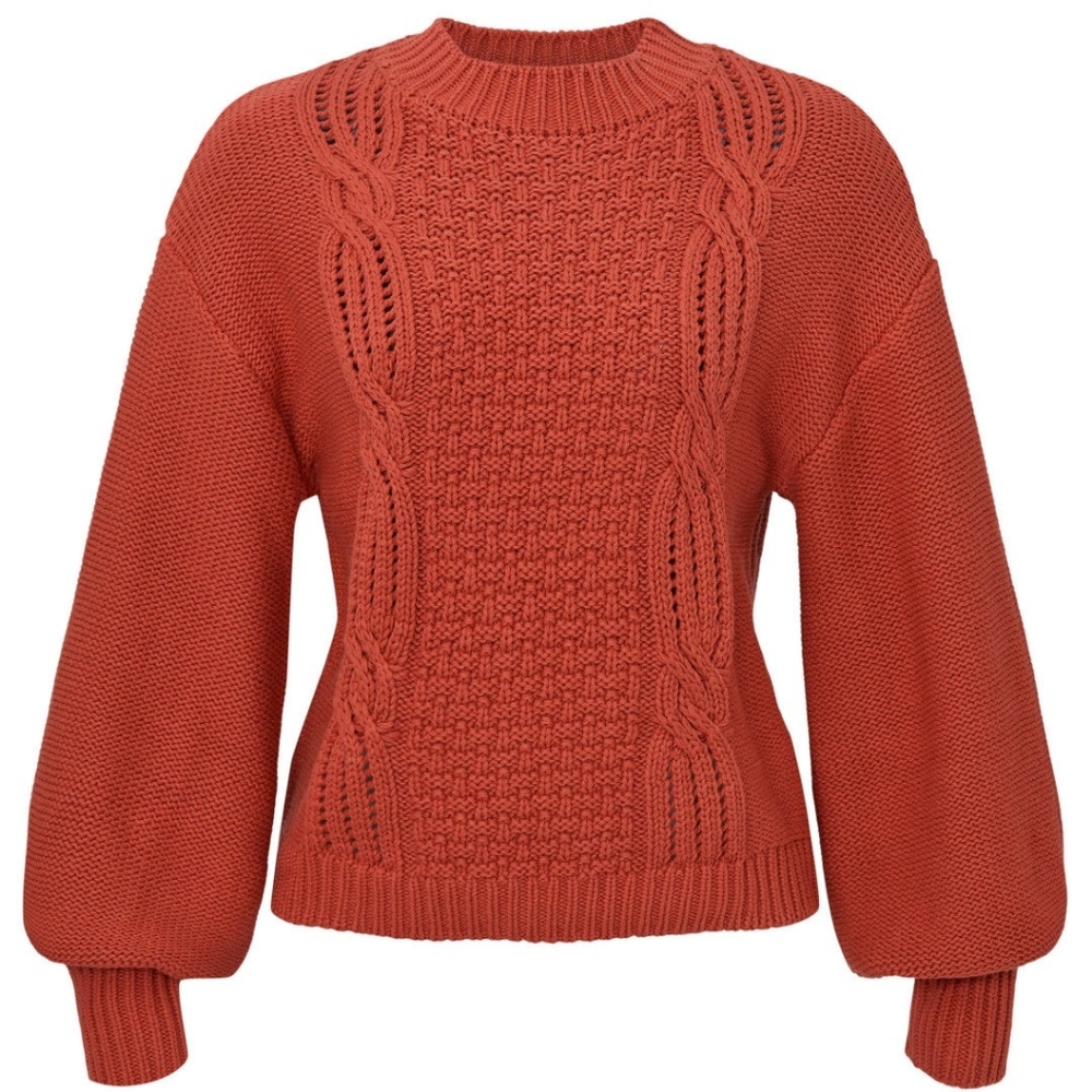 Wish The Label Cable Knit Sweater Size Small